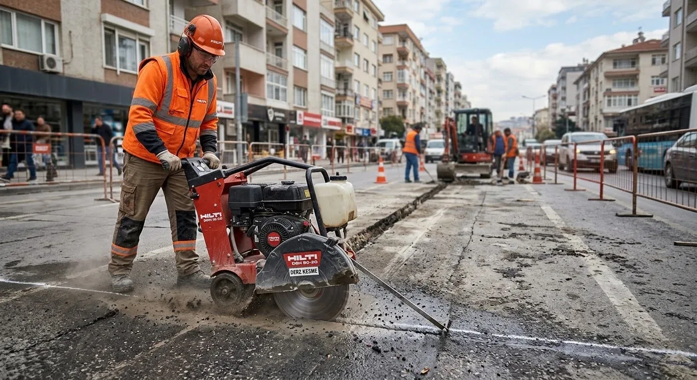 Bodrum Derz Kesim ve Asfalt Kanal Kesimi